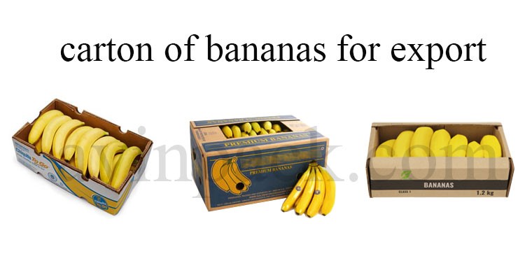 Banana cartons