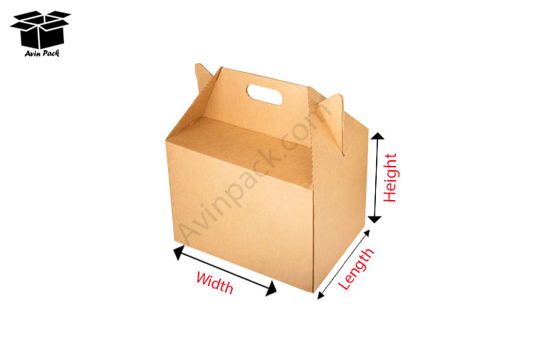 carton with handle