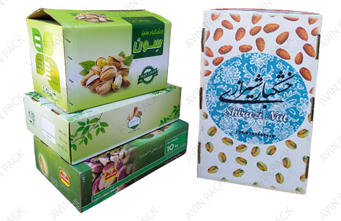 nuts packaging cartons
