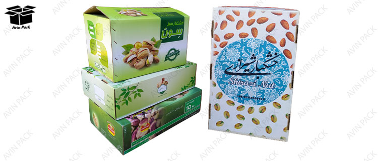 nuts packaging cartons