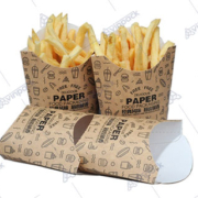 French fries packaging