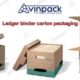 ledger binder carton box