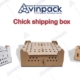 Chick shipping boxes