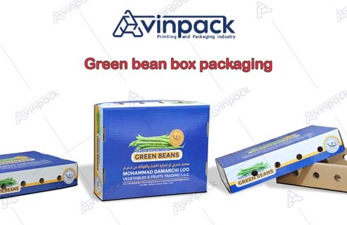 green bean packaging box