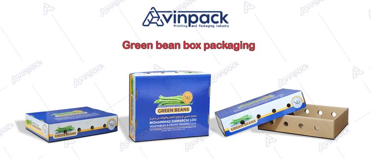 green bean packaging box