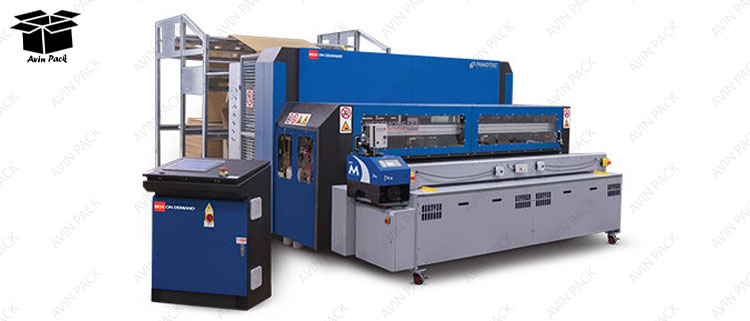 Production of cartons with BOD machine