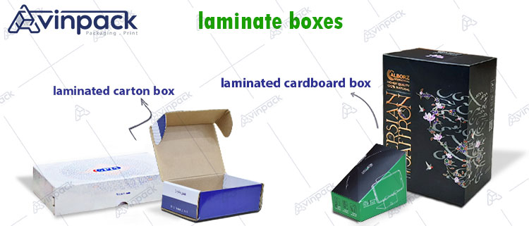 laminated boxes